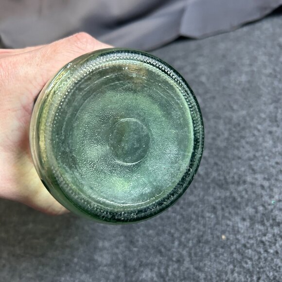 Vintage Coca Cola 1 Liter Glass Bottle W/ Cap Return For Deposit Green - Picture 10 of 12